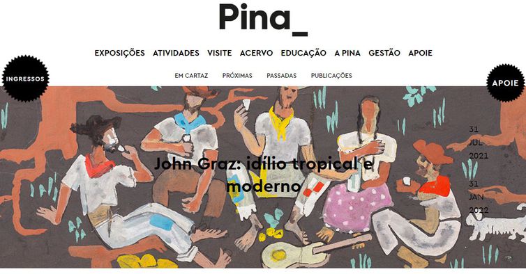 Pinacoteca abre exposição sobre John Graz