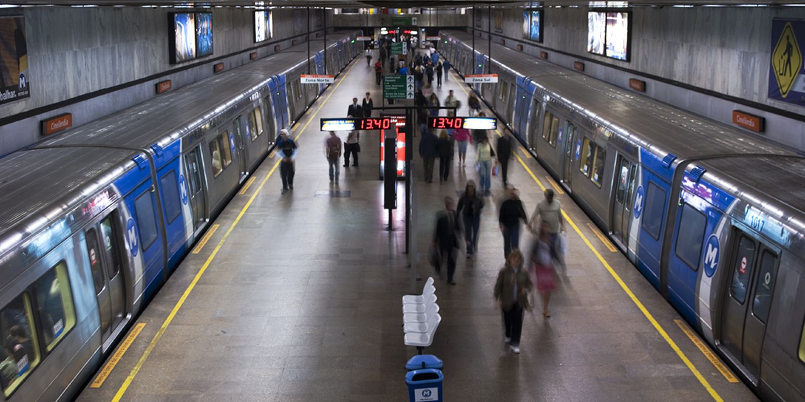 Réveillon no Rio esgota bilhetes de ida do Metrô