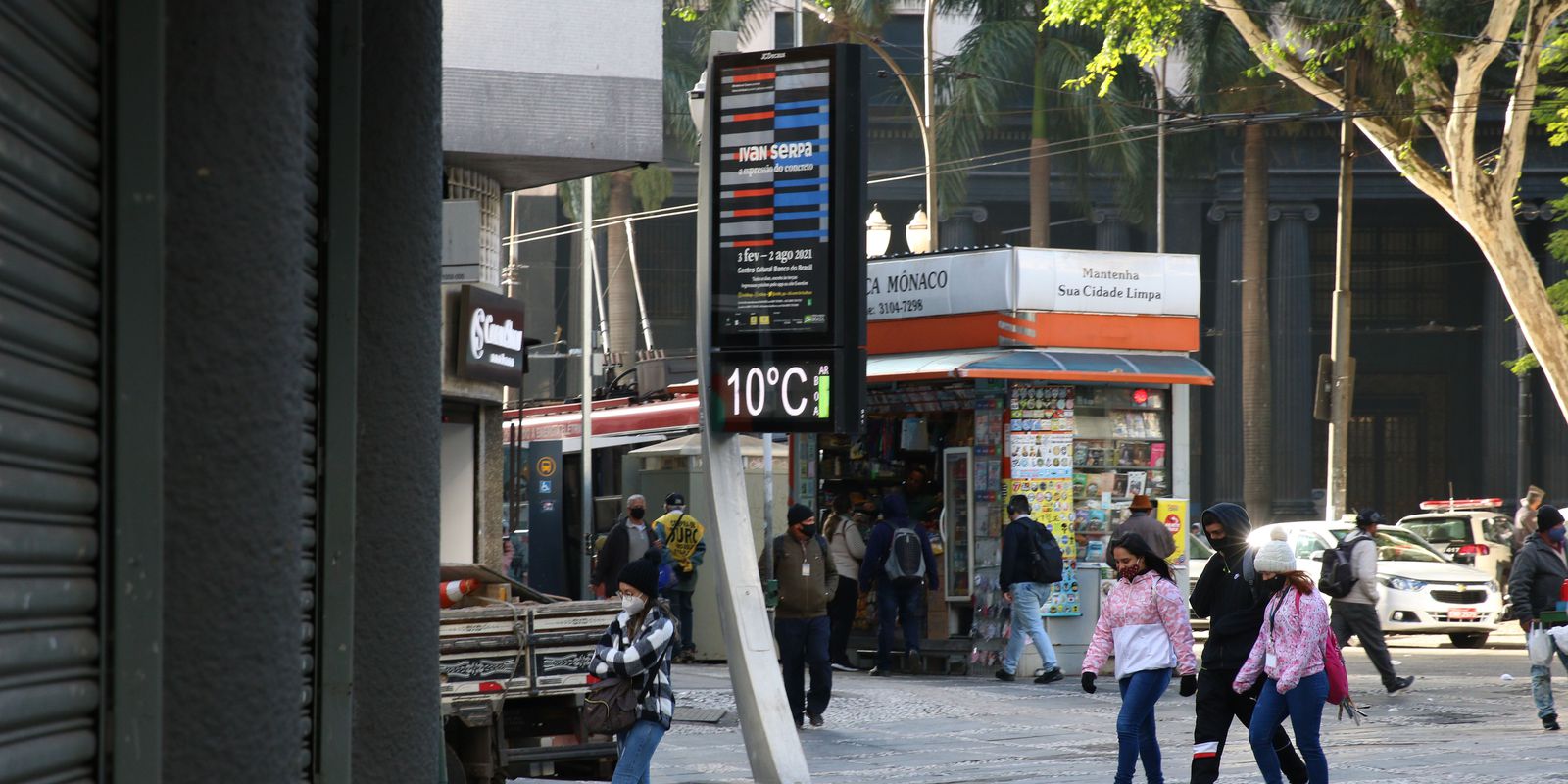 Defesa Civil faz alerta sobre chegada de onda de frio a São Paulo