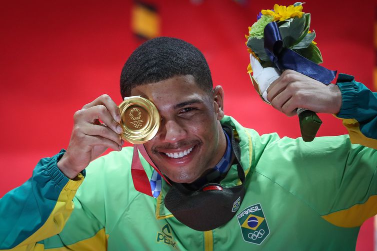 Hebert Conceição - ouro - boxe - peso-médio (75 Kg) - Tóquio 2020 - Olimpíada