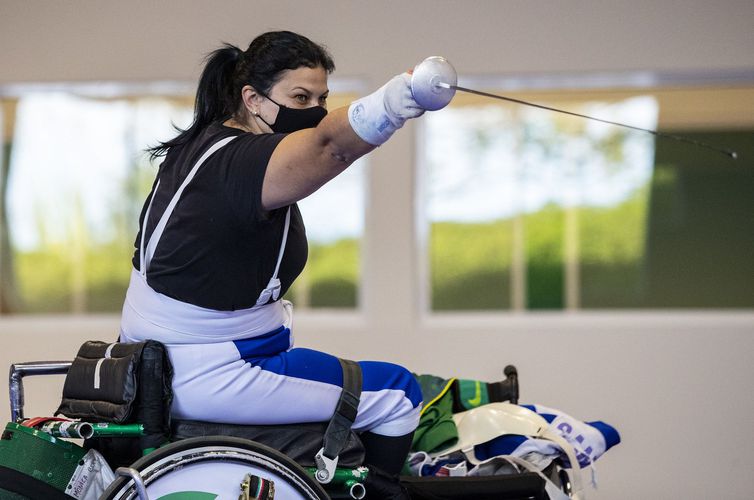 Monica Santos, esgrima em cadeira de rodas - Paralimpíada - Tóquio 2020