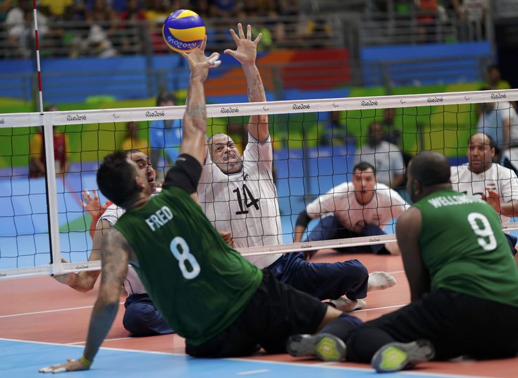 Brasil perde o bronze para o Egito no vôlei sentado masculino
