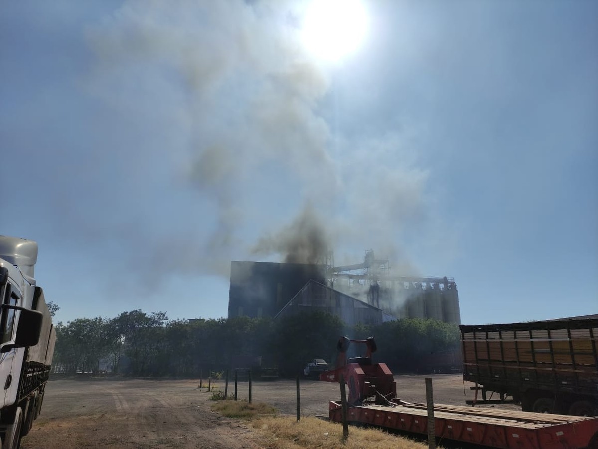 Incêndio atinge barracão de empresa de produtos agropecuários em Presidente Prudente