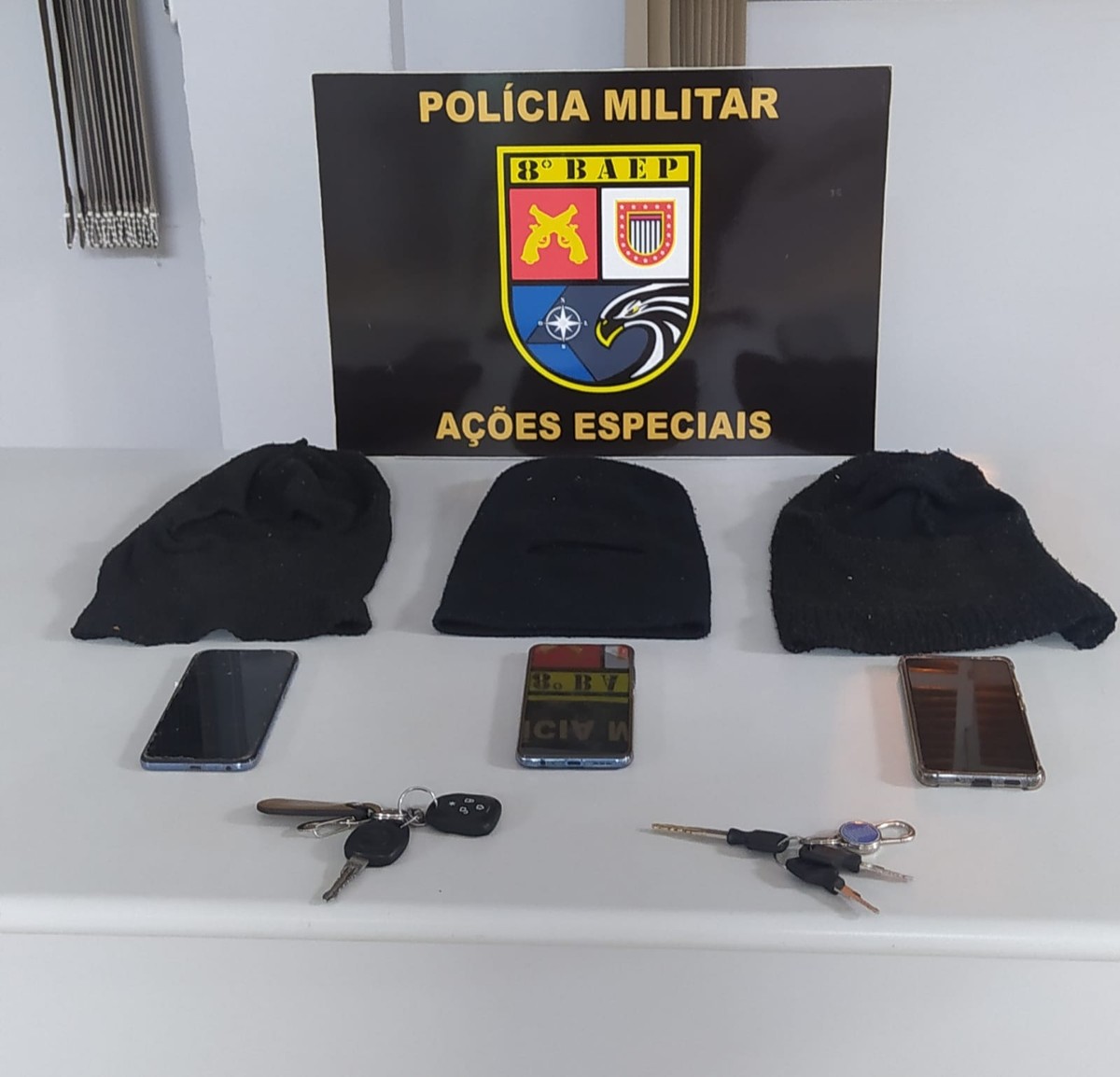 Vítima rastreia celular roubado e dois homens são presos pelo Baep, em Presidente Prudente