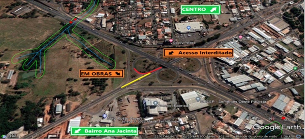 Obras de manutenção do pavimento alteram tráfego da Rodovia Raposo Tavares na região de Presidente Prudente