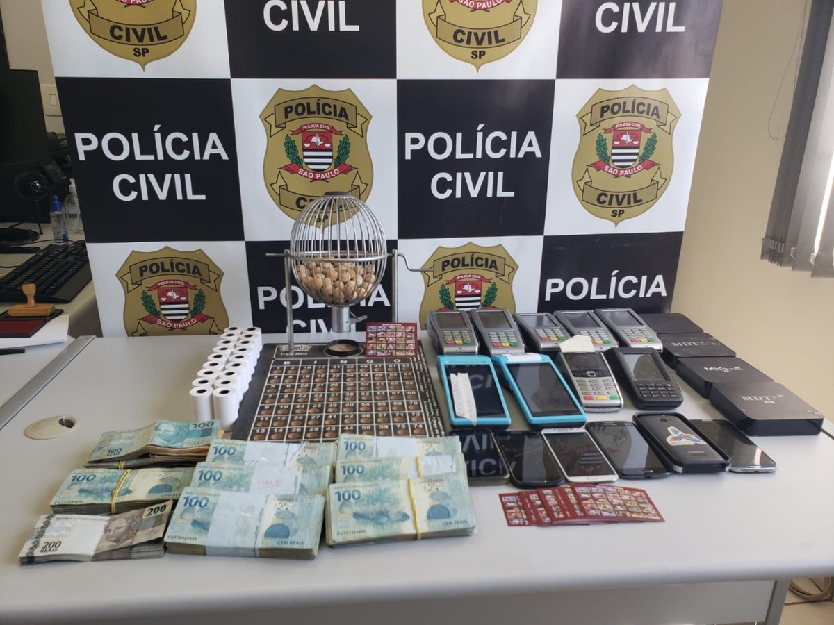 Operação Mantus identifica 38 operadores do jogo do bicho em Presidente Prudente e apreende mais de R$ 70 mil em dinheiro