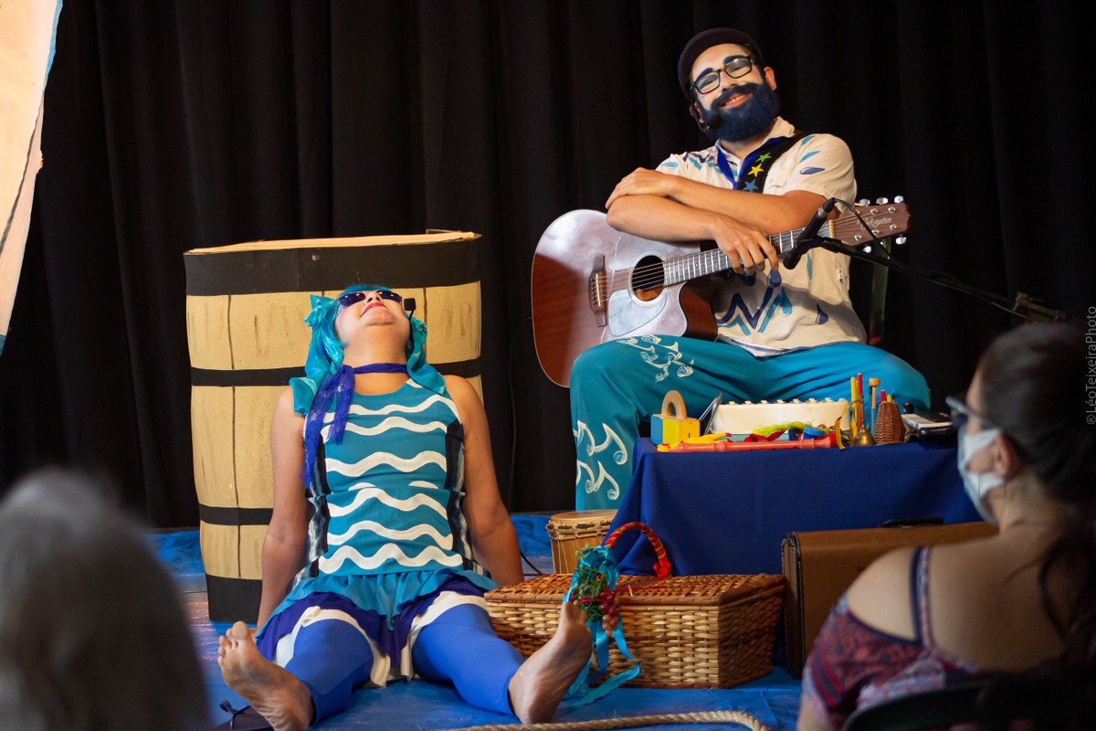 Com Gaivota e Macaco na locução, espetáculo infantil ‘Ondas Brincantes’ anima o domingo em Presidente Prudente
