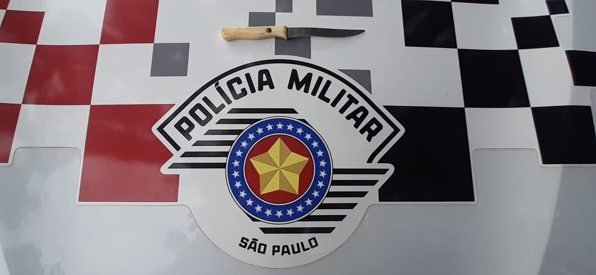 Armado com uma faca, homem é preso por tentativa de roubo a pizzaria em Dracena