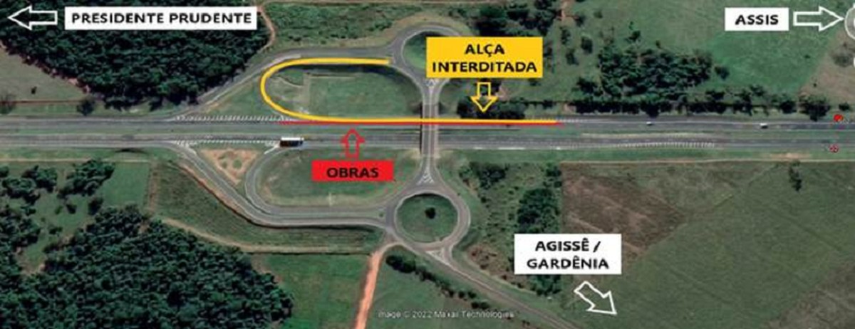 Com interdição de 10 dias, obras na Rodovia Raposo Tavares alteram acesso a dois distritos, em Rancharia