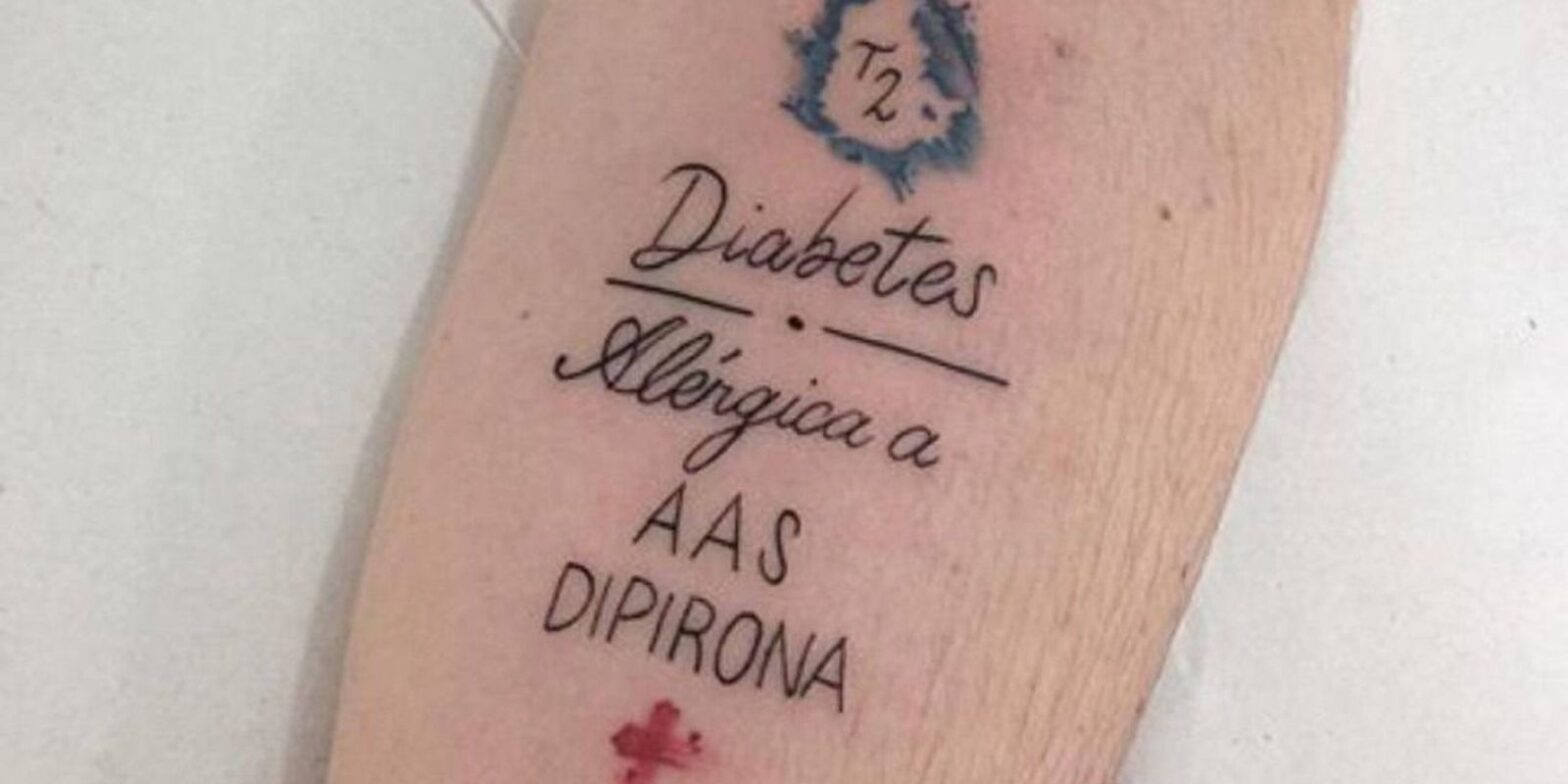 Evento doará tatuagens de segurança para pessoas com doenças crônicas
