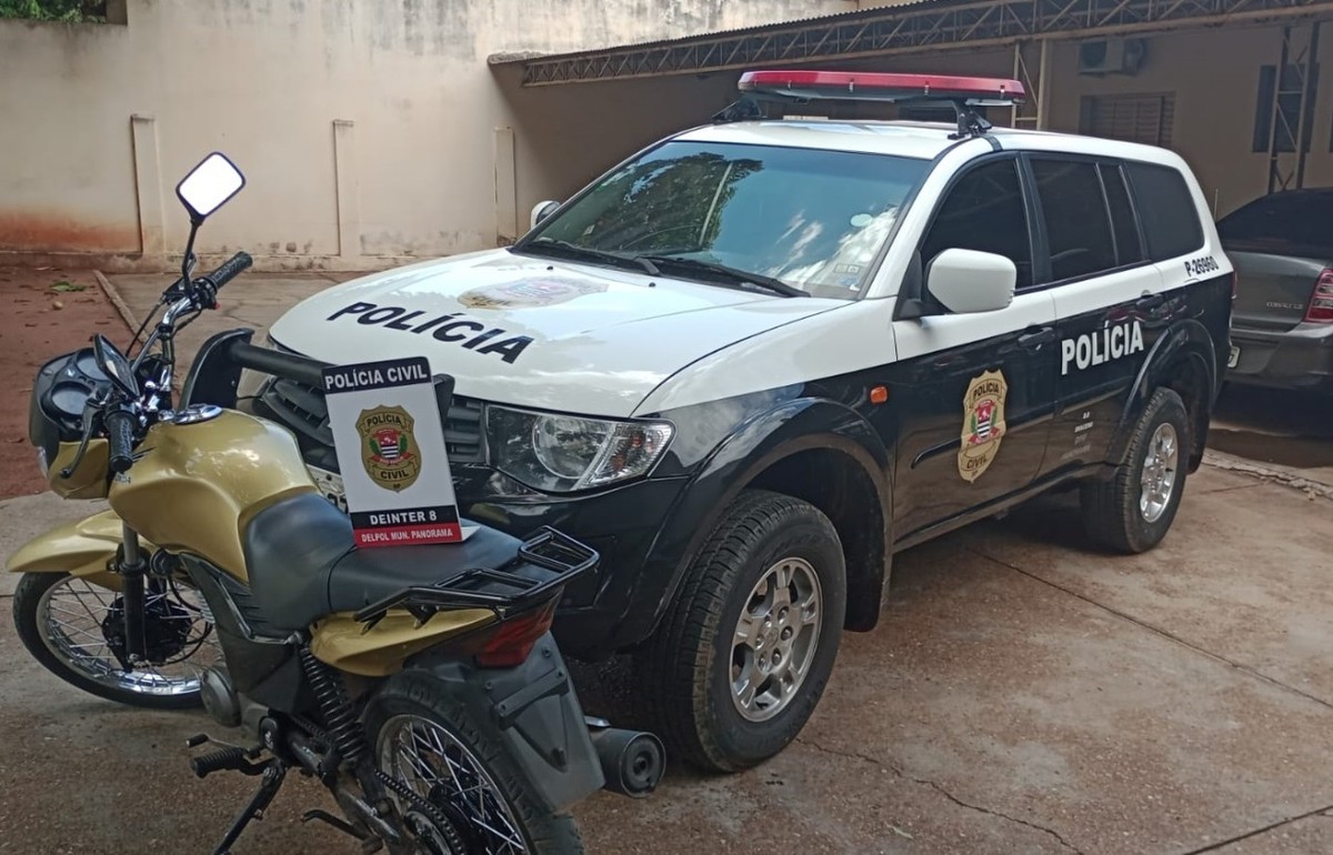Para se livrar de dívidas, homem inventa assalto de motocicleta, mas acaba desmascarado pela polícia em Panorama