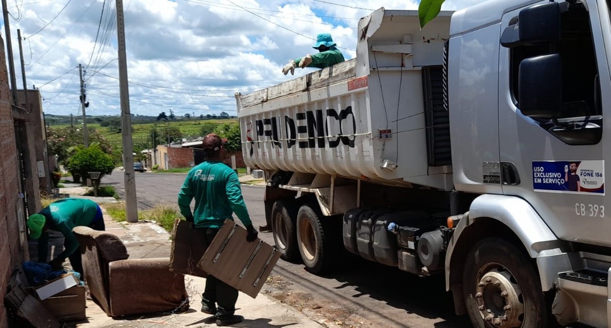 Com 61 toneladas de materiais já recolhidas, mutirão cata-treco passará pelas zonas norte e leste de Presidente Prudente