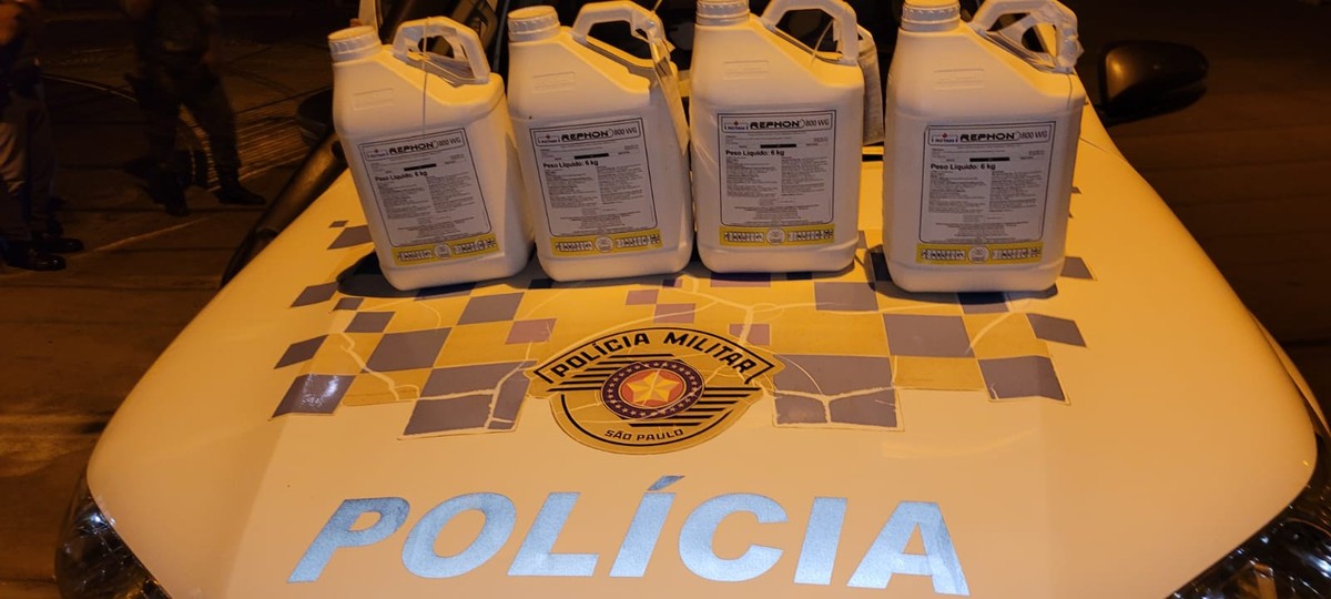 Após furtar aproximadamente R$ 32 mil em defensivos agrícolas, homem é preso em Rosana