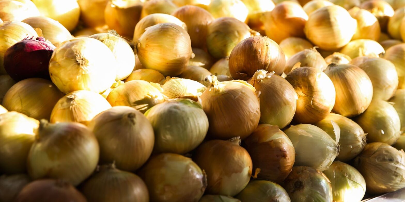 Cebola e tomate ficam mais baratos nas centrais de abastecimento