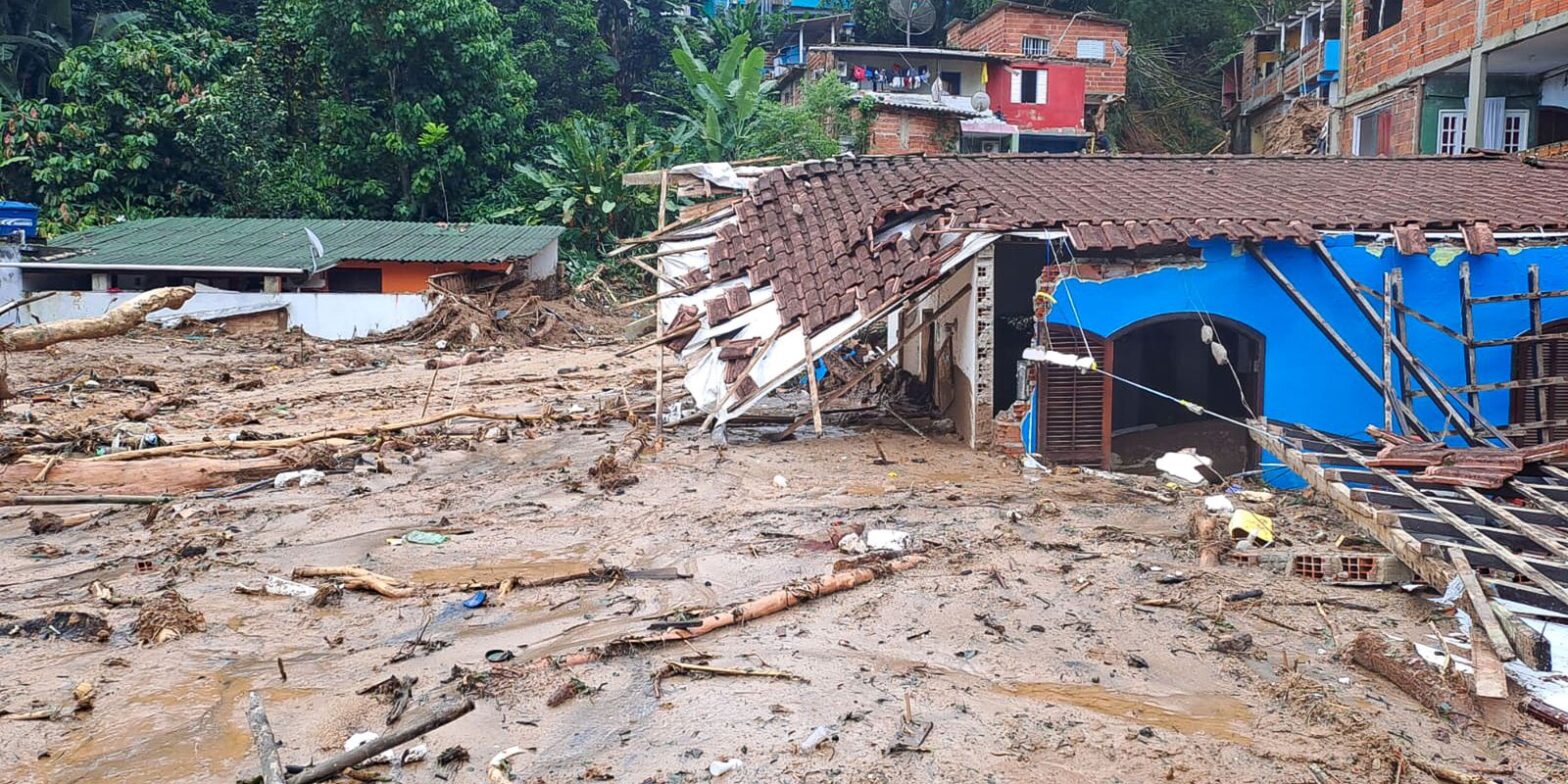 Litoral paulista teve maior volume de chuva registrado no Brasil