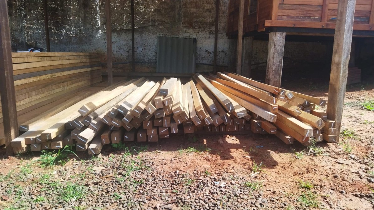 Duas madeireiras são multadas em R$ 9,4 mil por depósito e venda irregular de madeira em Presidente Venceslau