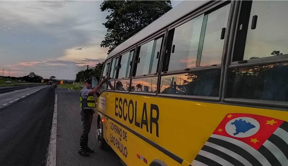 Operação Volta às Aulas resulta em 33 multas a veículos de transporte escolar no Oeste Paulista
