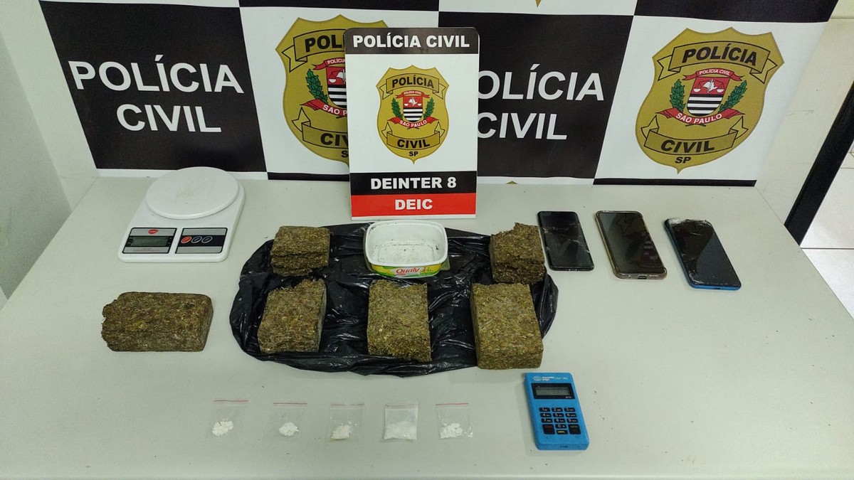 Após tentar fugir de abordagem policial, homem é preso por tráfico de drogas no Jardim Brasil Novo, em Presidente Prudente