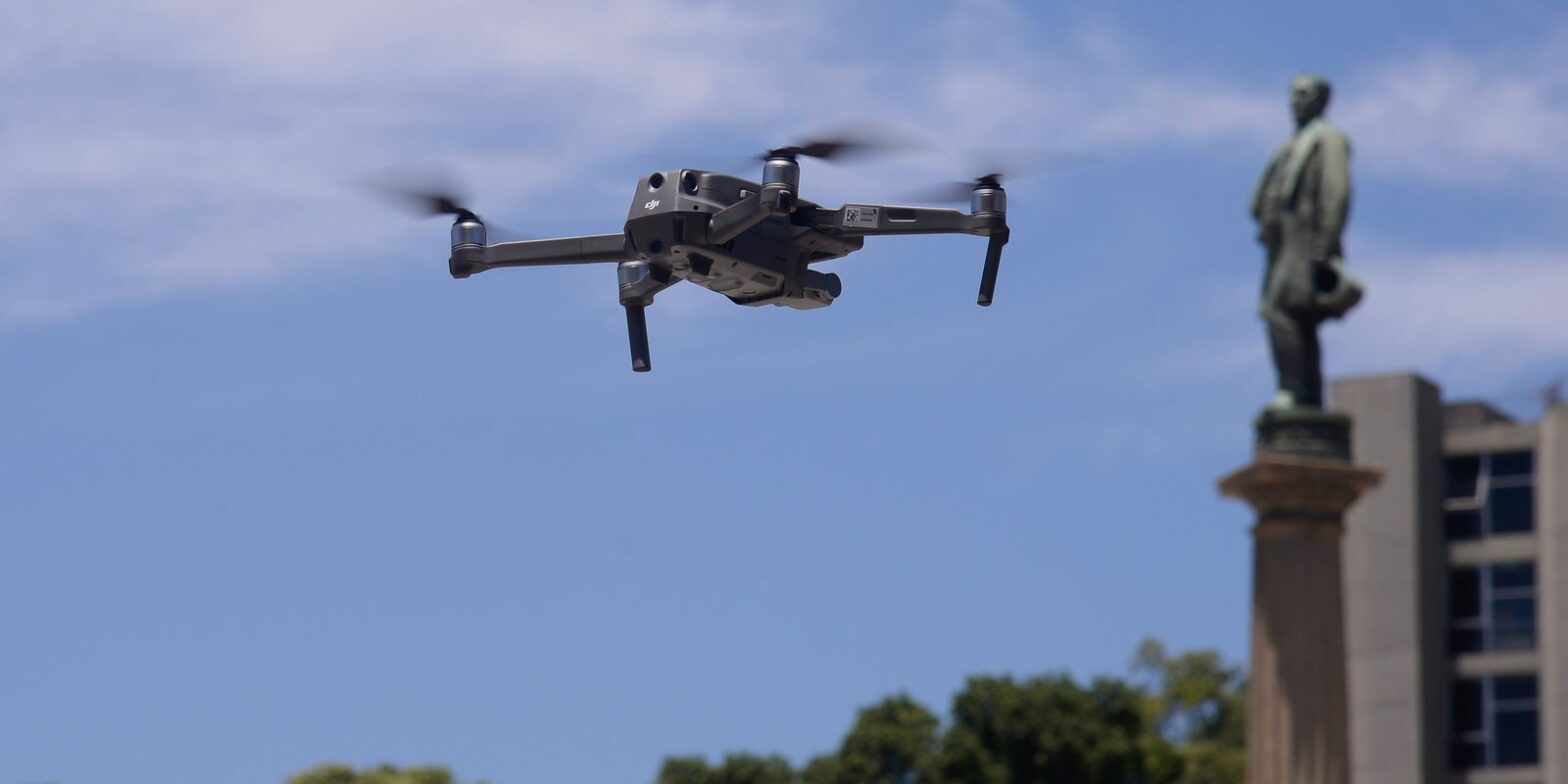 Drones são adotados por 63% das forças de segurança no Brasil