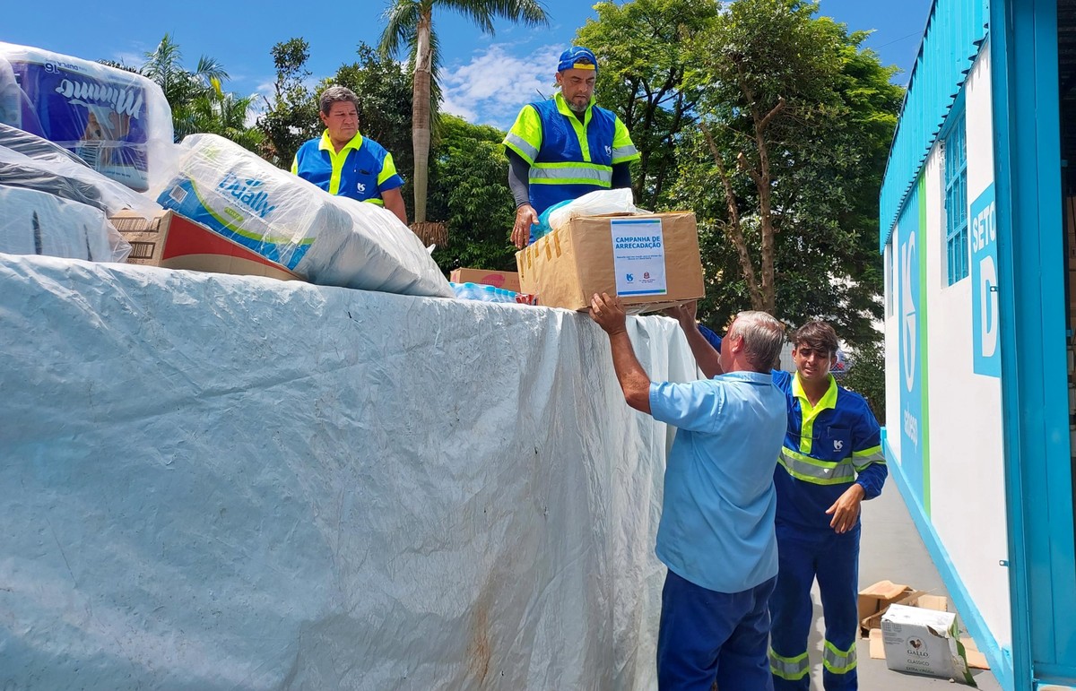 Em uma semana, mobilização na região de Presidente Prudente arrecada 8,4 toneladas de alimentos para as vítimas das chuvas no Litoral Norte de SP