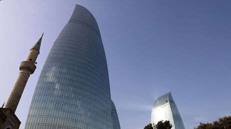 Brasília (DF) -  Frames do episódio deste domingo (16/4) do Caminhos da Reportagem. O tema é o Azerbaijão. - Arquitetura mistura tradição e modernidade. Foto: TV Brasil