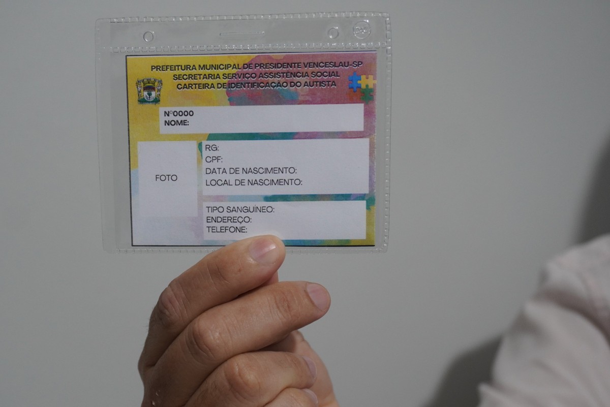 Decreto institui a Carteira de Identificação da Pessoa com Transtorno do Espectro Autista em Presidente Venceslau