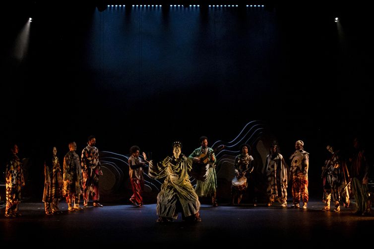 Rio de Janeiro (RJ) - Museu Nacional: Ana Carbatti humaniza ancestralidade como Luzia em musical. Foto: Annelize Tozetto