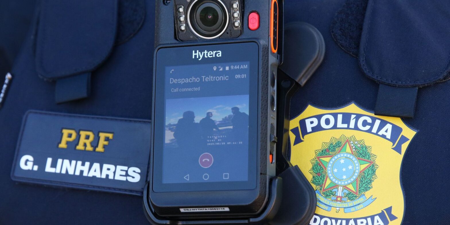 Policiais rodoviários federais usarão câmeras a partir de 2024