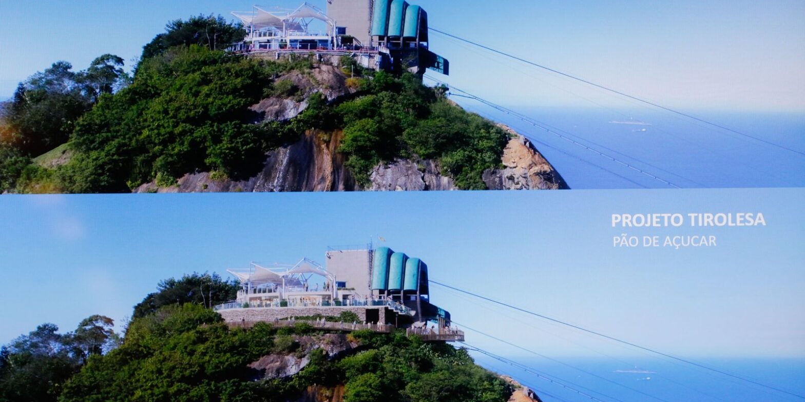 Vereadores do Rio vistoriam obras de tirolesa no Pão de Açúcar