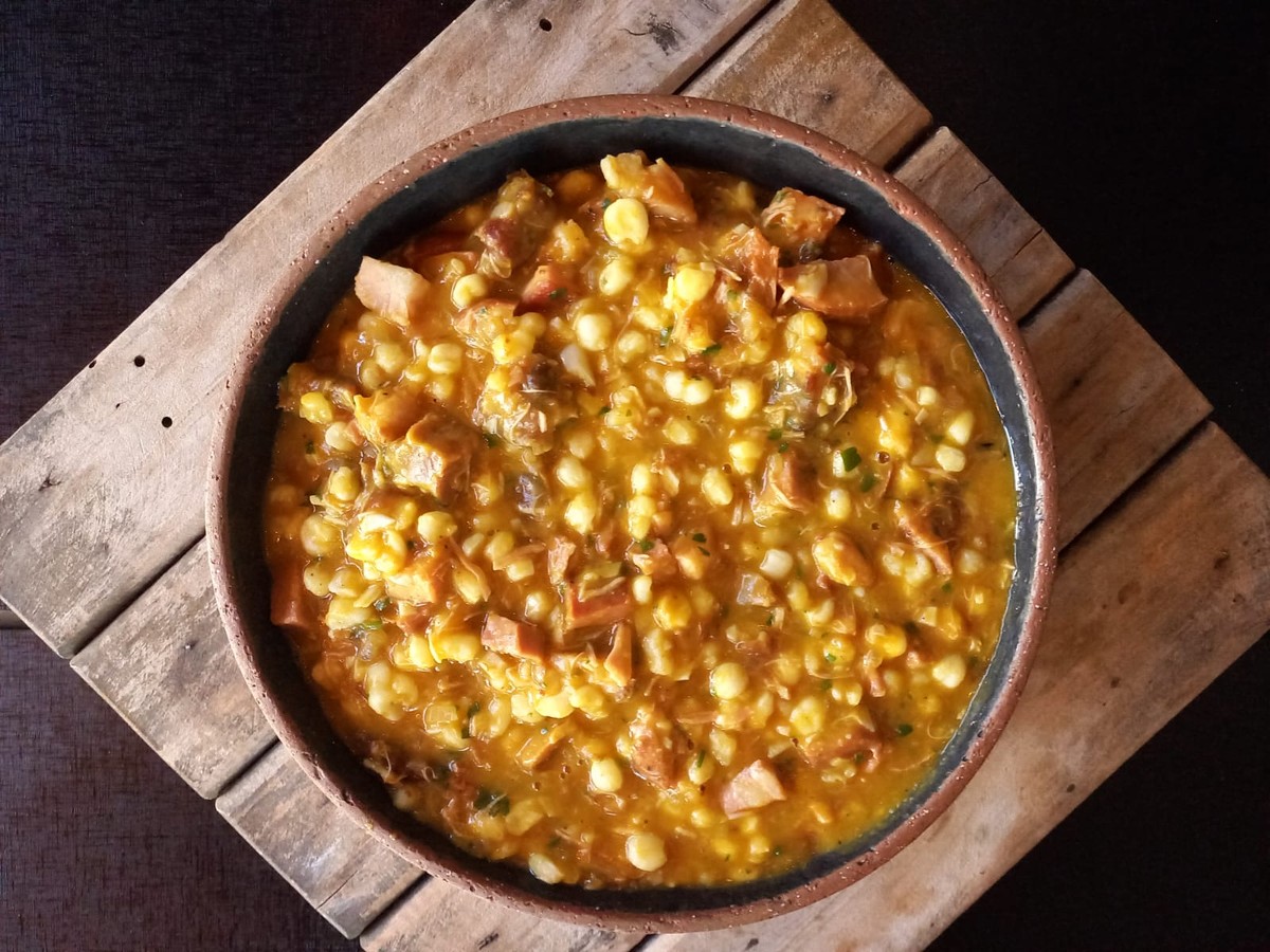 Canjica Salgada é pedida perfeita para o mês junino