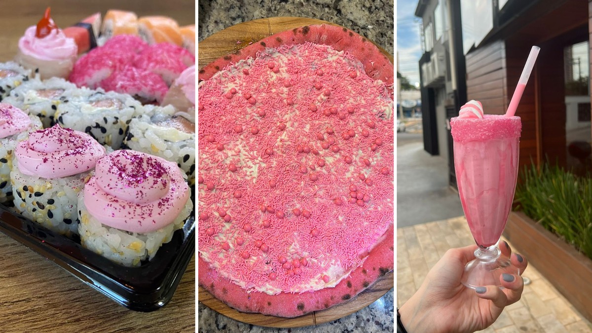 Milk-shake, pizza e sushi: empresários mergulham no 'mundo cor de rosa' para a estreia do filme 'Barbie'