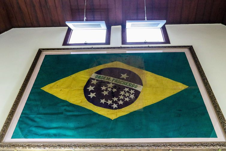 Petrópolis,(RJ), 20-07-2023 - O museu Casa de Santos Dumont é reinaugurado na data de nascimento do Pai da Aviação, no centro de Petrópolis. Foto: Tânia Rêgo/Agência Brasil