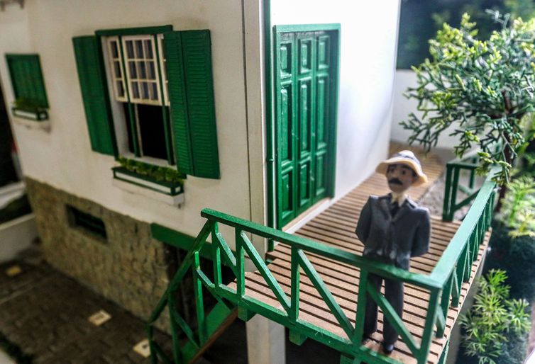 Petrópolis,(RJ), 20-07-2023 - O museu Casa de Santos Dumont é reinaugurado na data de nascimento do Pai da Aviação, no centro de Petrópolis. Foto: Tânia Rêgo/Agência Brasil