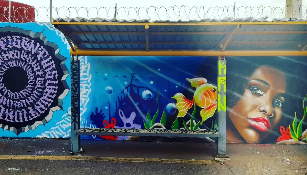 Grafite Festival Prudente chega à 6ª edição com objetivo de pintar o Camelódromo para torná-lo ‘um lugar mais agradável’, diz idealizador Itamar Xavier | Presidente Prudente e Região