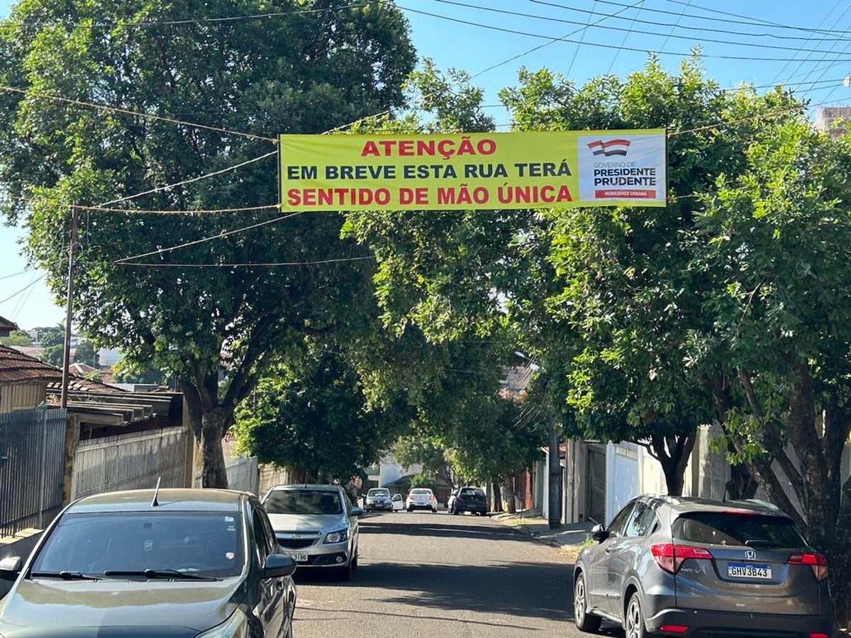 Semob altera sentido do tráfego de veículos em duas ruas em Presidente Prudente; saiba locais | Presidente Prudente e Região