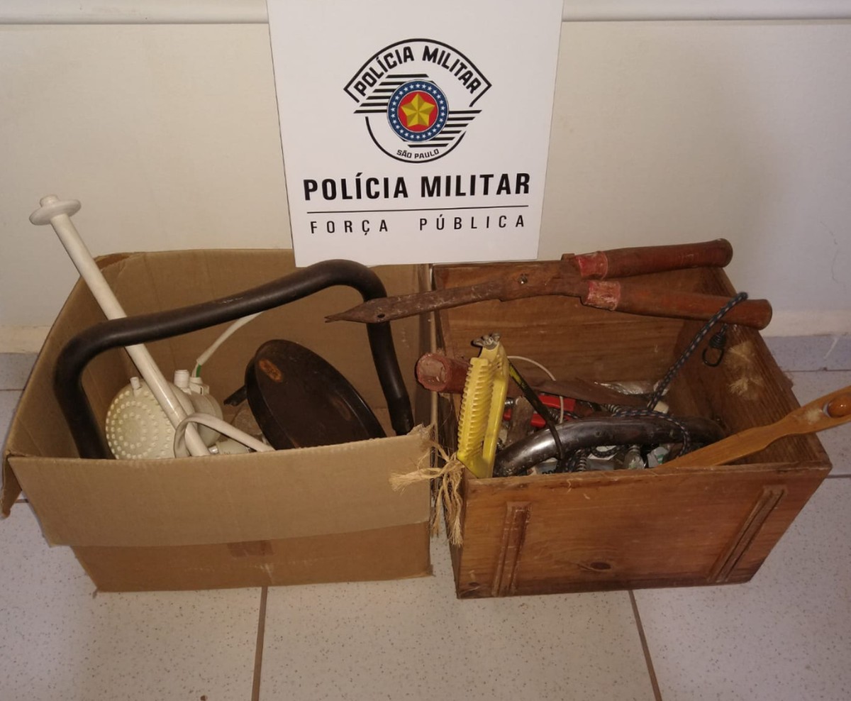 Homem é preso ao tentar furtar ferramentas da despensa de residência, em Teodoro Sampaio