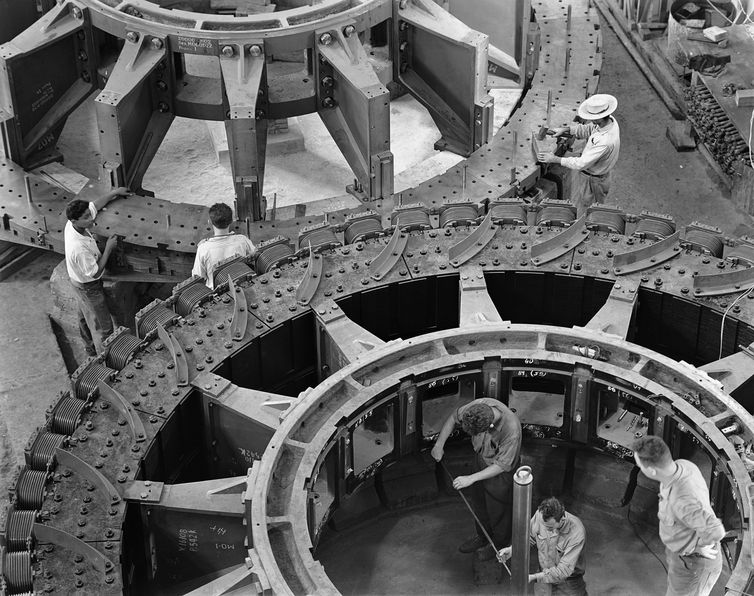 Hans Gunter Flieg
Equipamentos e Instalações Elétricas Industriais Brown Boveri, Osasco - SP, 1961
Gelatina e prata. Foto: Instituto Moreira Salles
