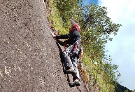 26/09/2023, Presidente da Confederação Brasileira de Montanhismo e Escalada, Márcio Hoepers. Foto: Arquivo pessoal