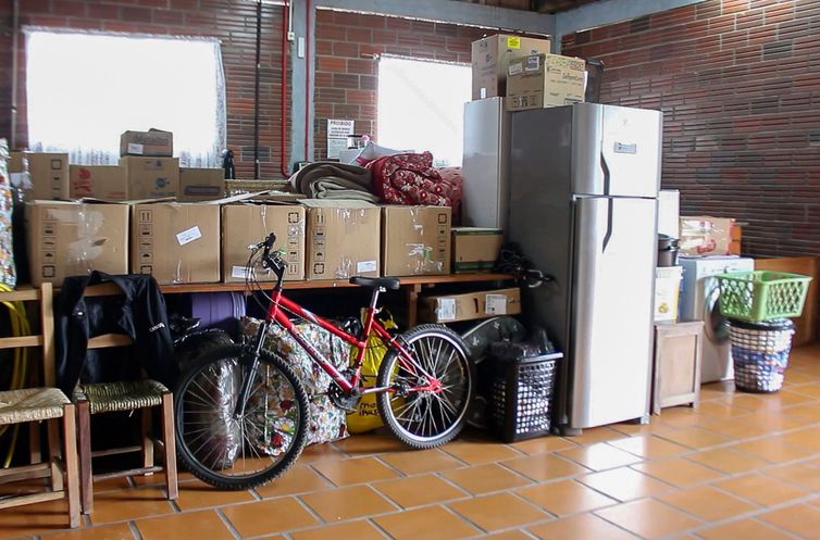 06/10/2023, Rio do Sul tem 17 abrigos para colher população. Foto: Rede Bela Aliança/RNCP