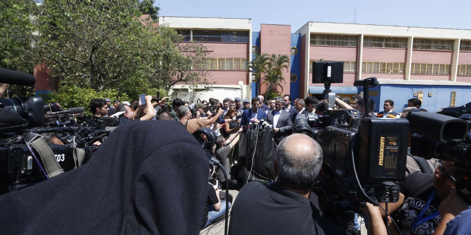 Governo diz que foram evitados 165 ataques a escolas desde abril em SP