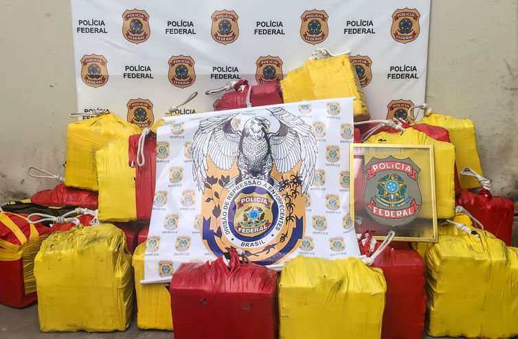 05/10/2023, Polícia Federal (PF) deflagrou a Operação Dontraz para combater uma organização criminosa especializada no tráfico internacional de drogas. Foto: Polícia Federal/Divulgação