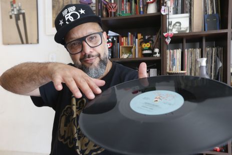 Paulo Pinto/Agência Brasil São Paulo SP 09/11/2023, DJ Eugenio de Lima - 50 Anos Hip-Hop. Foto Paulo Pinto/Agência Brasil