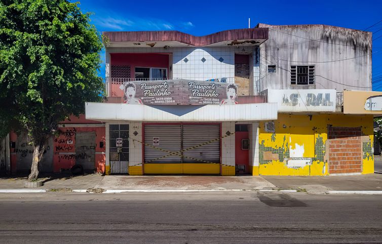 Gésio Passos/Agência Brasil Maceió (AL) 02.12.2023, Bairros com risco de afundamento desocupados em Maceió. Minas da Braskem. Foto: Gésio Passos/Agência Brasil