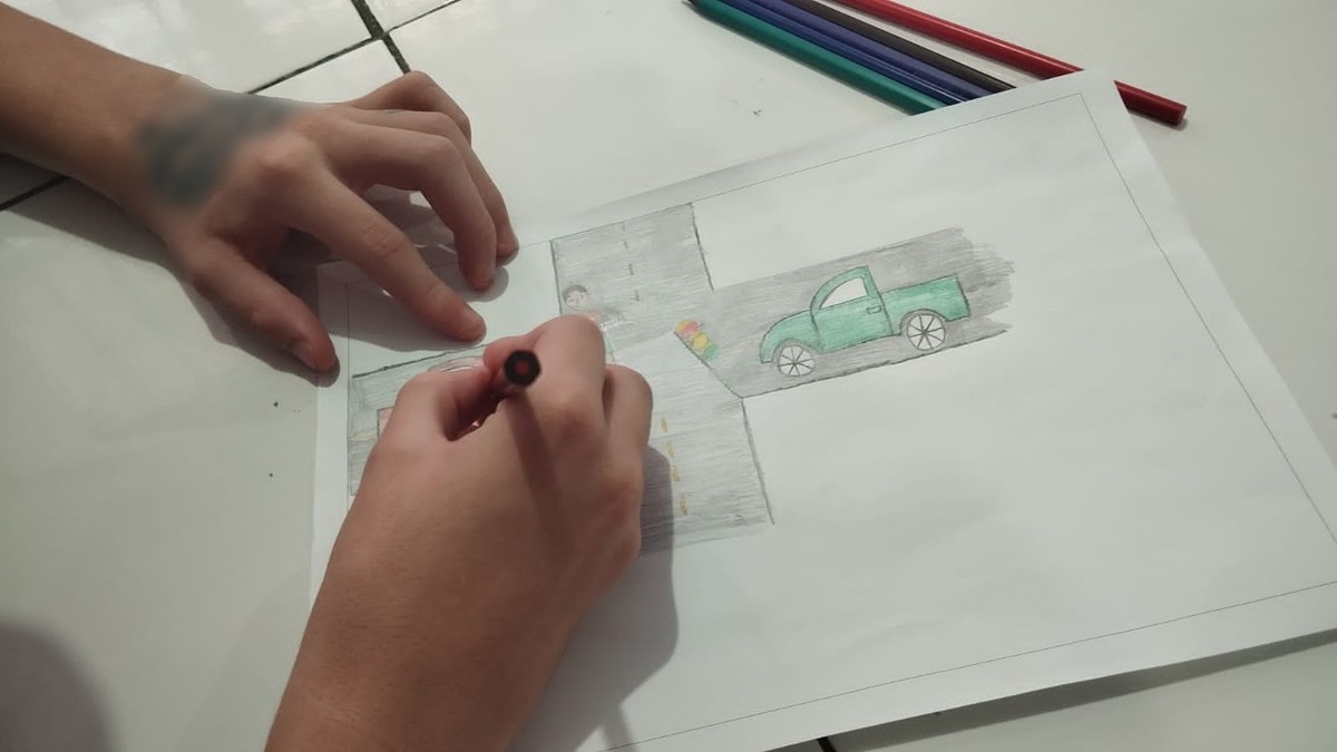 Adolescentes internados na Fundação Casa participam de concurso de desenhos e frases para elaborar o ‘Calendário da Vida’ | Presidente Prudente e Região