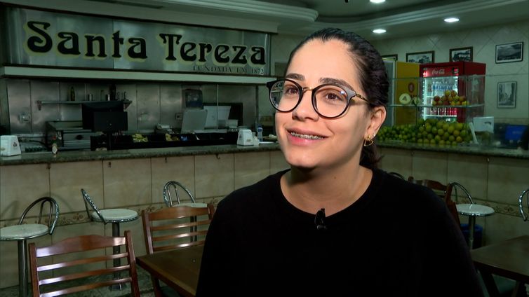 CAMINHOS DA REPORTAGEM (10/03) - PELO DIREITO DE SORRIR. - Natalia Maturana, proprietária da primeira padaria do Brasil ainda em funcionamento. Foto: TV Brasil