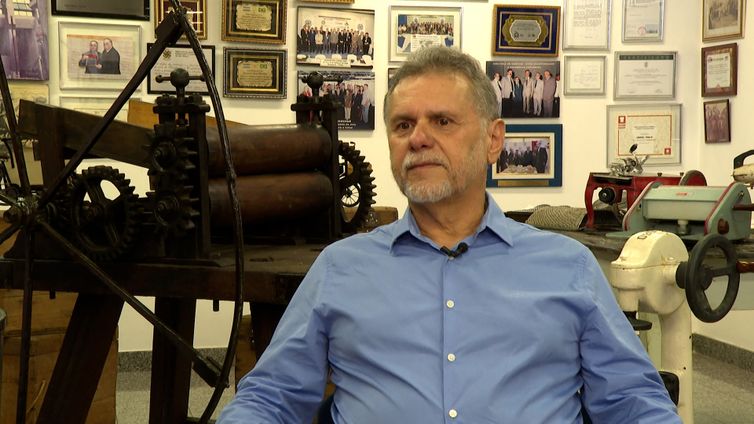 CAMINHOS DA REPORTAGEM (10/03) - PELO DIREITO DE SORRIR. - Augusto Cezar de Almeida Neto é autor do livro A História da Panificação Brasileira. Foto: TV Brasil