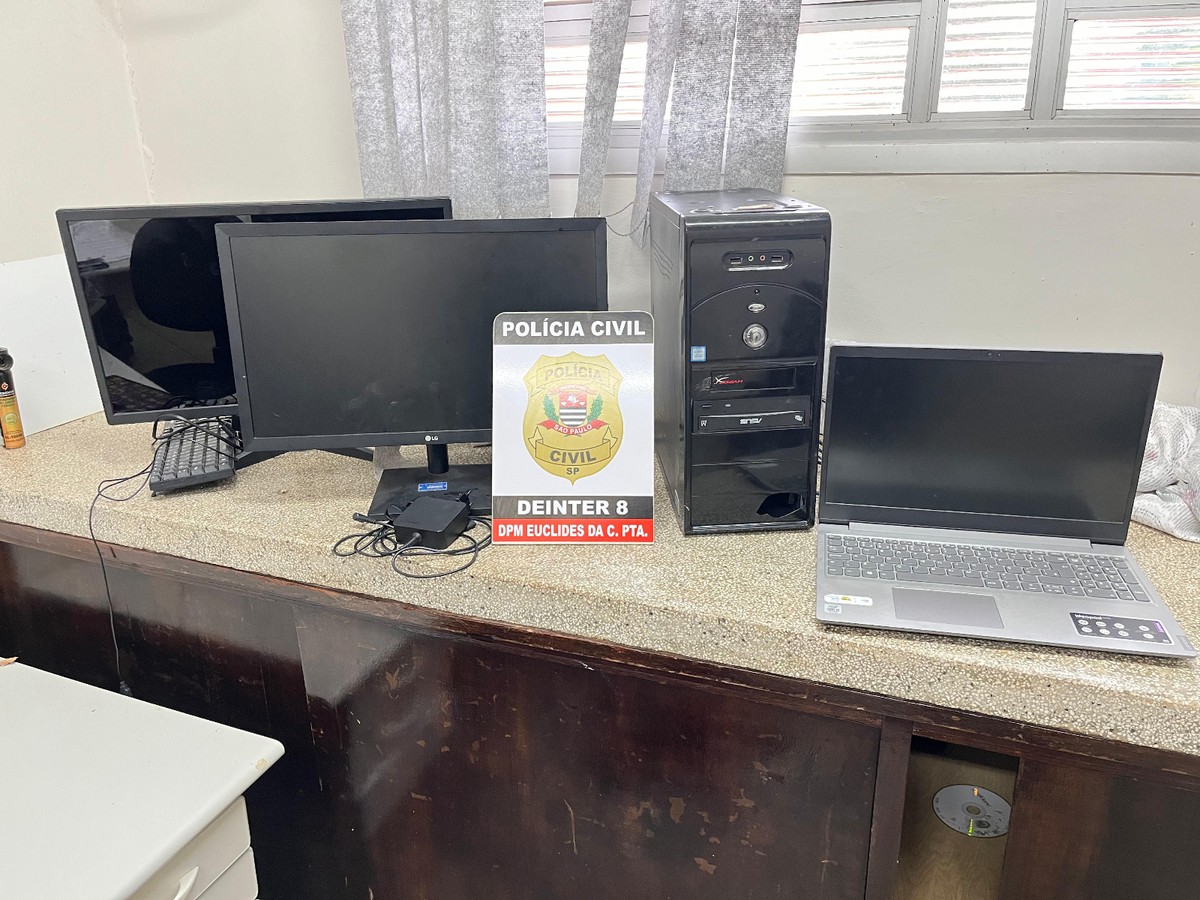 Polícia Civil recupera equipamentos de informática furtados da Câmara Municipal de Euclides da Cunha Paulista; investigações continuam | Presidente Prudente e Região