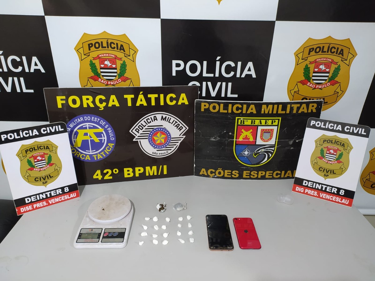 Operação policial intercepta irmãos suspeitos de envolvimento com tráfico de drogas em Presidente Epitácio