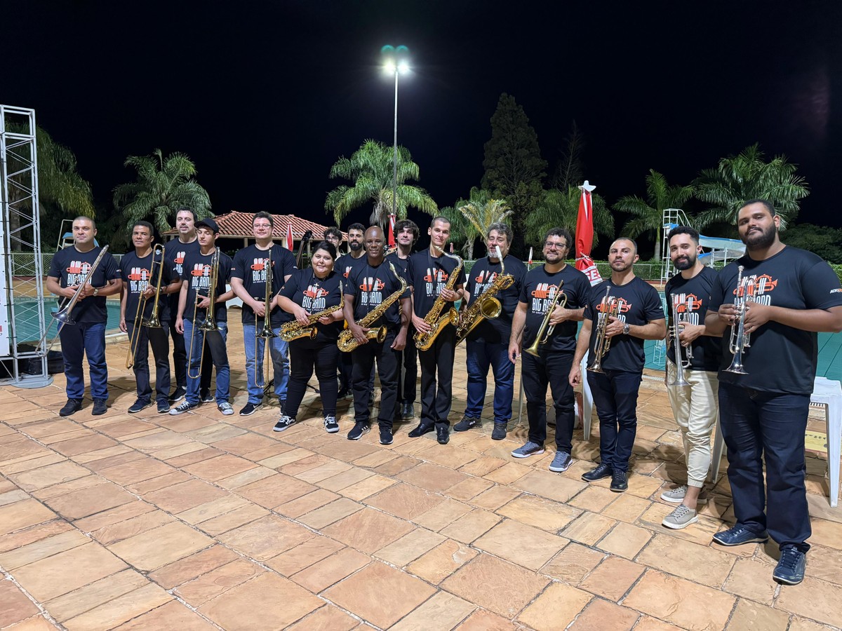 Com clássicos do jazz no repertório, Big Band do Oeste Paulista apresenta concerto com entrada gratuita em Presidente Prudente