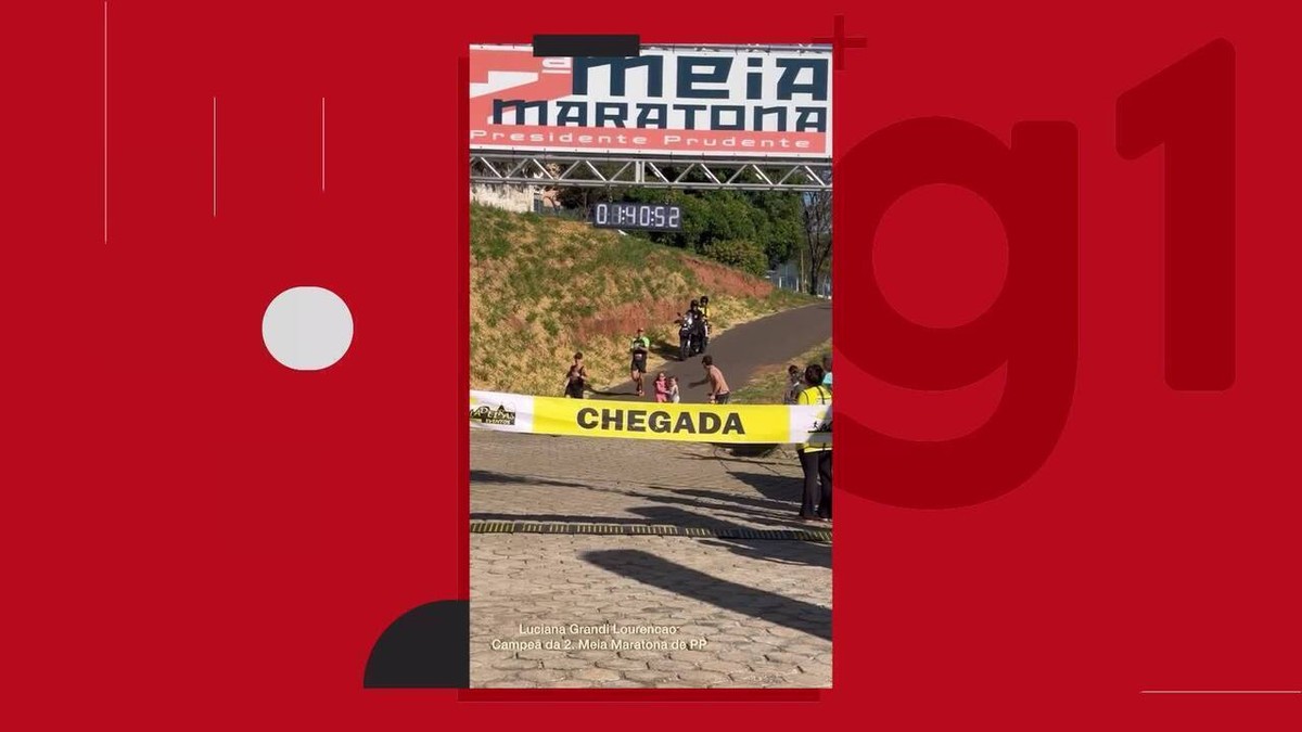 Maratonista que quase perdeu corrida porque marido 'soltou' filhas na pista nega ter sido boicotada por ele: 'Combinamos antes'